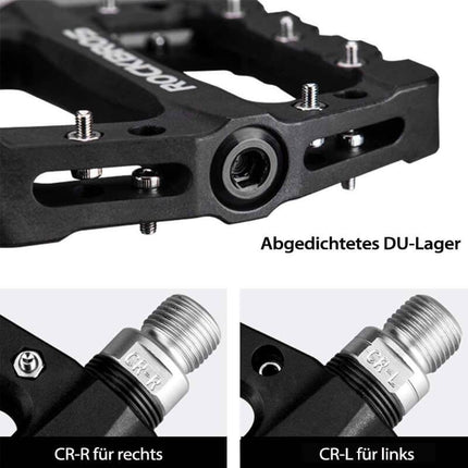 ROCKBROS Fahrradpedale 9/16 Zoll MTB Pedale mit 3 Bearing aus Nylon (Fahrradpedale) kaufen bei Linkreich – Jetzt entdecken!