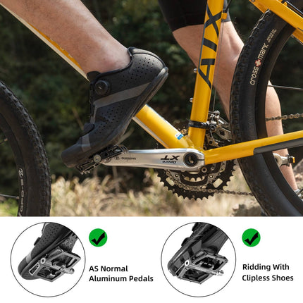 ROCKBROS Fahrradpedale Alu 2 in 1 SPD Pedale für MTB Rennrad Stadtrad (Fahrradpedale) kaufen bei Linkreich – Jetzt entdecken!