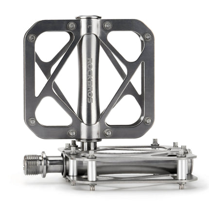 ROCKBROS Fahrradpedale aus Titanlegierung 3 - Lager MTB - Pedale Plattform 9/16 Zoll (Fahrradpedale) kaufen bei Linkreich – Jetzt entdecken!