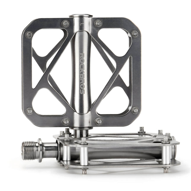 ROCKBROS Fahrradpedale aus Titanlegierung 3 - Lager MTB - Pedale Plattform 9/16 Zoll (Fahrradpedale) kaufen bei Linkreich – Jetzt entdecken!