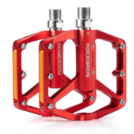 ROCKBROS Fahrradpedale mit Reflektoren aus Aluminiumlegierung 9/16 Zoll (Fahrradpedale) kaufen bei Linkreich – Jetzt entdecken!