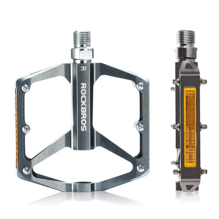 ROCKBROS Fahrradpedale mit Reflektoren aus Aluminiumlegierung 9/16 Zoll (Fahrradpedale) kaufen bei Linkreich – Jetzt entdecken!