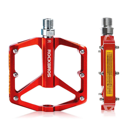 ROCKBROS Fahrradpedale mit Reflektoren aus Aluminiumlegierung 9/16 Zoll (Fahrradpedale) kaufen bei Linkreich – Jetzt entdecken!