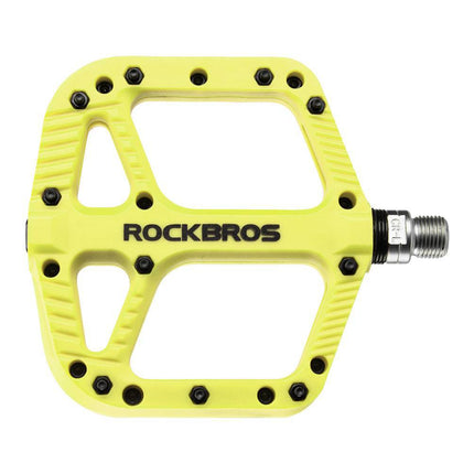 ROCKBROS Fahrradpedale Nylon Flat Pedale 9/16 Zoll mit 3 Bearing (Fahrradpedale) kaufen bei Linkreich – Jetzt entdecken!