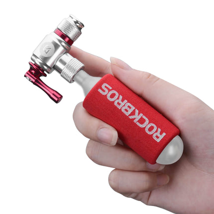 ROCKBROS Fahrradpumpe CO2 Inflator Fahrrad Minipumpe Presta & Schrader Ventil (Fahrrad Luftpumpen) kaufen bei Linkreich – Jetzt entdecken!