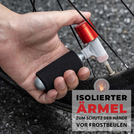 ROCKBROS Fahrradpumpe CO2 Kartuschenpumpe Minipumpe mit Druckdosierventil (Fahrrad Luftpumpen) kaufen bei Linkreich – Jetzt entdecken!