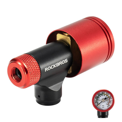 ROCKBROS Fahrradpumpe CO2 Kartuschenpumpe Minipumpe mit Druckdosierventil (Fahrrad Luftpumpen) kaufen bei Linkreich – Jetzt entdecken!