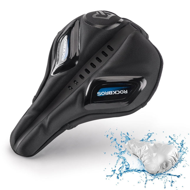 ROCKBROS Fahrradsattel Atmungsaktiv Sattelbezug Regenschutz Rot/Blau (Fahrradsattel) kaufen bei Linkreich – Jetzt entdecken!