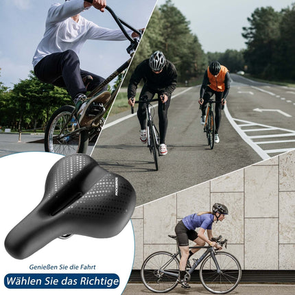 ROCKBROS Fahrradsattel aus Atmungsaktiv hohler Memory Foam (Fahrradsattel) kaufen bei Linkreich – Jetzt entdecken!