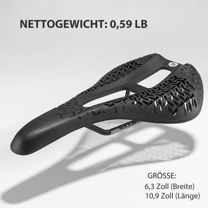 ROCKBROS Fahrradsattel ergonomischer Fahrrad Sattel für Rennrad & MTB