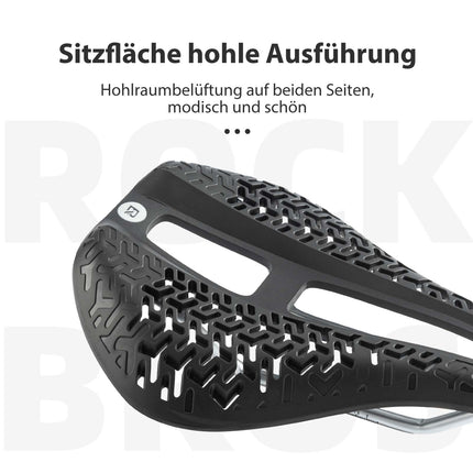 ROCKBROS Fahrradsattel ergonomischer Fahrrad Sattel für Rennrad & MTB
