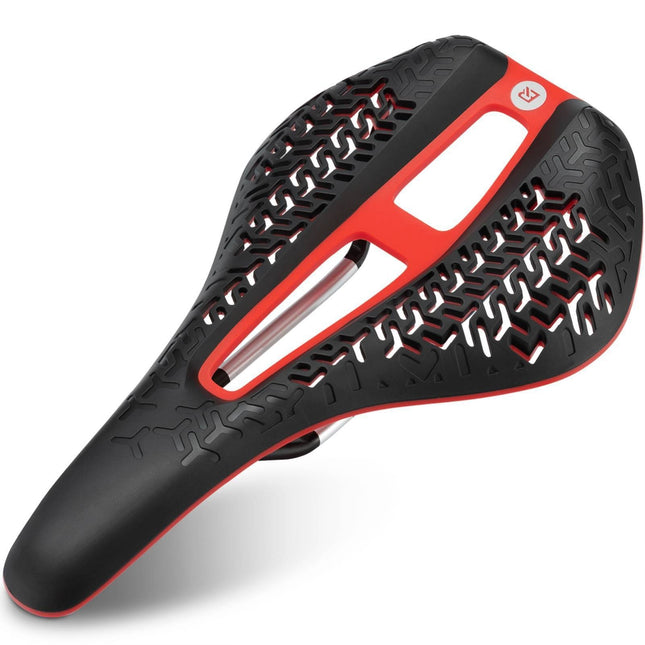 SEO. ROCKBROS Fahrradsattel ergonomischer Fahrrad Sattel für Rennrad & MTB - Rot Linkreich