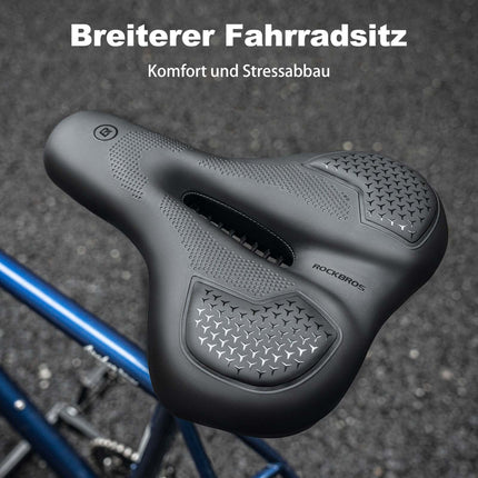 ROCKBROS Fahrradsattel Memory Foam Atmungsaktiv Gel Sattel (Fahrradsattel) kaufen bei Linkreich – Jetzt entdecken!