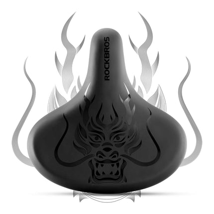 ROCKBROS Fahrradsattel wasserdicht Fahrrad Sattel mit Aufdruck (Fahrradsattel) kaufen bei Linkreich – Jetzt entdecken!