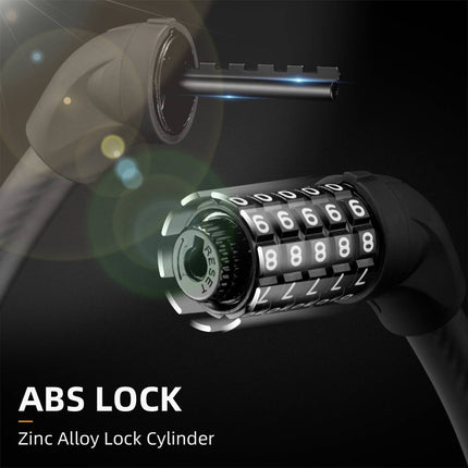 ROCKBROS Fahrradschloss 5 - stelliges Kabelschloss (Fahrradschloss) kaufen bei Linkreich – Jetzt entdecken!