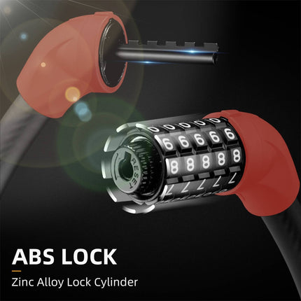 ROCKBROS Fahrradschloss 5 - stelliges Kabelschloss (Fahrradschloss) kaufen bei Linkreich – Jetzt entdecken!