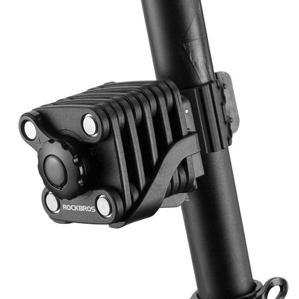 ROCKBROS Fahrradschloss Faltschloss 70 cm Lang Schwarz (Fahrradschloss) kaufen bei Linkreich – Jetzt entdecken!