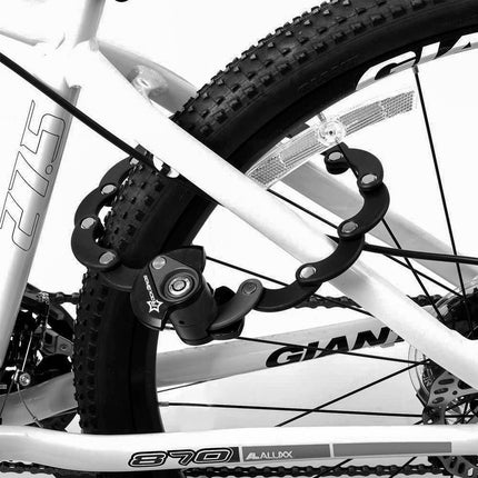 ROCKBROS Fahrradschloss Faltschloss 70 cm Lang Schwarz (Fahrradschloss) kaufen bei Linkreich – Jetzt entdecken!