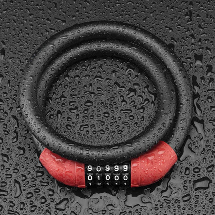 ROCKBROS Fahrradschloss Kabelschloss Zahlenschloss mit 5 - stelliges Zahlencode (Fahrradschloss) kaufen bei Linkreich – Jetzt entdecken!