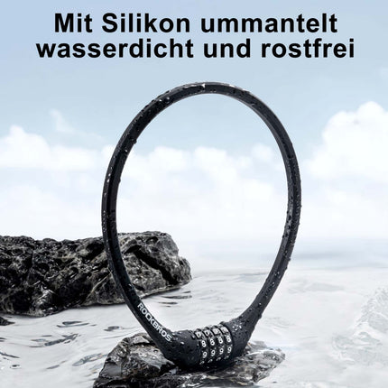 ROCKBROS Fahrradschloss mit 4 - Stellig Zahlencode 65cm lang (Fahrradschloss) kaufen bei Linkreich – Jetzt entdecken!