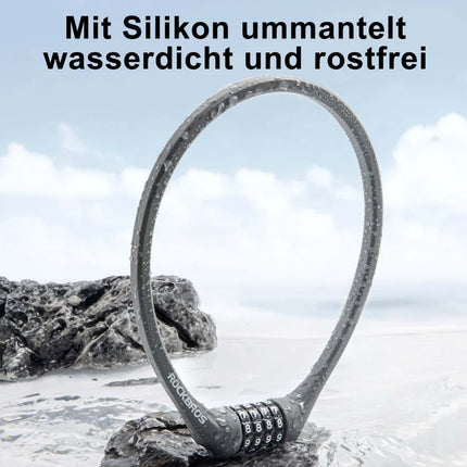 ROCKBROS Fahrradschloss mit 4 - Stellig Zahlencode 65cm lang (Fahrradschloss) kaufen bei Linkreich – Jetzt entdecken!