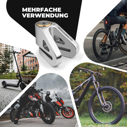 ROCKBROS Fahrradschloss Wasserdicht Sicherheitsschloss für Motorrad/Fahrrad (Fahrradschloss) kaufen bei Linkreich – Jetzt entdecken!