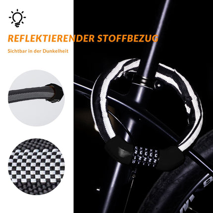 ROCKBROS Fahrradschloss Zahlenschloss 19mm Dickes (Fahrradschloss) kaufen bei Linkreich – Jetzt entdecken!