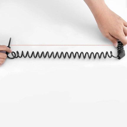 ROCKBROS Fahrradschloss Zahlenschloss Helmschloss mit 4 - stellig Code max. 150 cm (Fahrradschloss) kaufen bei Linkreich – Jetzt entdecken!