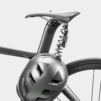 ROCKBROS Fahrradschloss Zahlenschloss Helmschloss mit 4 - stellig Code max. 150 cm (Fahrradschloss) kaufen bei Linkreich – Jetzt entdecken!