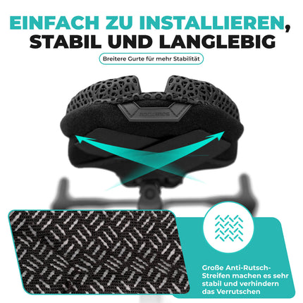 ROCKBROS Fahrradsitz Überzug Sattelbezug Polsterung 3D Stoßdämpfend (Fahrradsattel) kaufen bei Linkreich – Jetzt entdecken!
