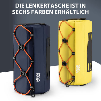 ROCKBROS Fahrradtasche Lenkertasche 2,2L mit Schultergurt in 6 Farben (Fahrradtaschen) kaufen bei Linkreich – Jetzt entdecken!