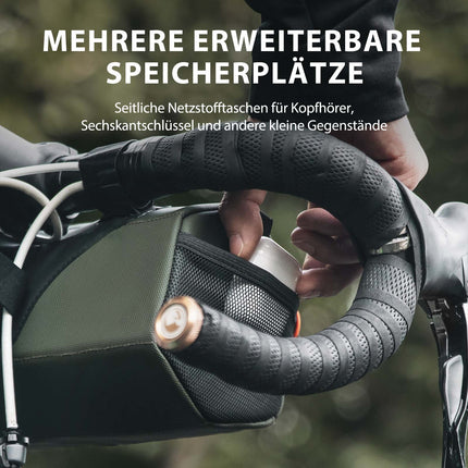 ROCKBROS Fahrradtasche Lenkertasche 2,2L mit Schultergurt in 6 Farben (Fahrradtaschen) kaufen bei Linkreich – Jetzt entdecken!