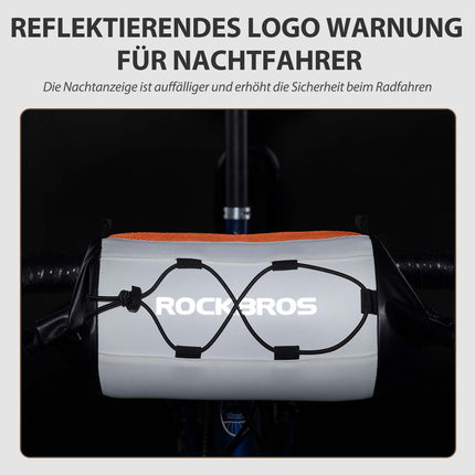 ROCKBROS Fahrradtasche Lenkertasche Aufbewahrungstasche mit Schultergurt (Fahrradtaschen) kaufen bei Linkreich – Jetzt entdecken!
