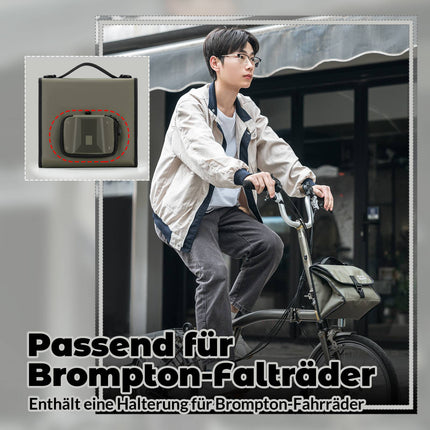 ROCKBROS Fahrradtasche Lenkertasche Fronttasche mit Schultergurt