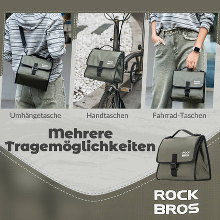 ROCKBROS Fahrradtasche Lenkertasche Fronttasche mit Schultergurt (Fahrradtaschen) kaufen bei Linkreich – Jetzt entdecken!