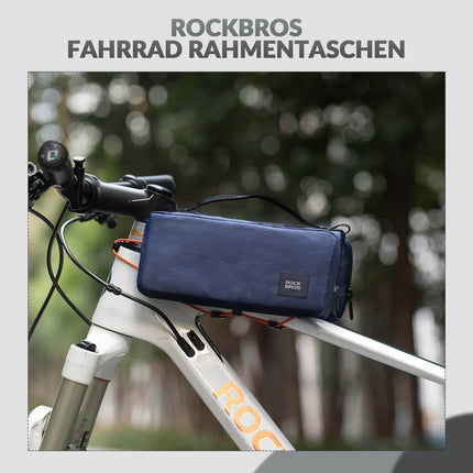 ROCKBROS Fahrradtasche Rahmentasche mit Schultergurt Oberrohrtasche (Fahrradtaschen) kaufen bei Linkreich – Jetzt entdecken!
