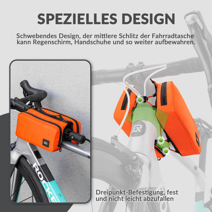 ROCKBROS Fahrradtasche Rahmentasche mit Schultergurt Oberrohrtasche (Fahrradtaschen) kaufen bei Linkreich – Jetzt entdecken!