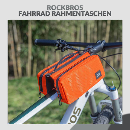 ROCKBROS Fahrradtasche Rahmentasche mit Schultergurt Oberrohrtasche (Fahrradtaschen) kaufen bei Linkreich – Jetzt entdecken!