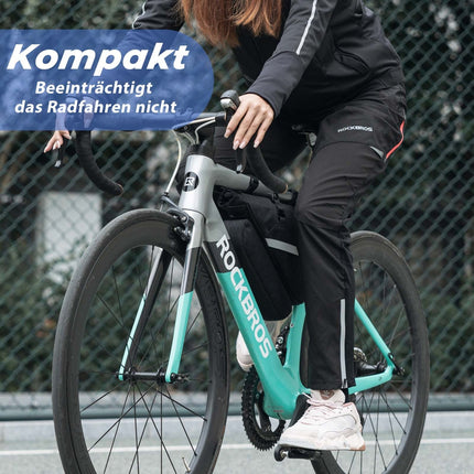 ROCKBROS Fahrradtasche Set 2 - in - 1 Abnehmbare Rahmentasche 1,3 L+0,7 L Schwarz (Fahrradtaschen) kaufen bei Linkreich – Jetzt entdecken!