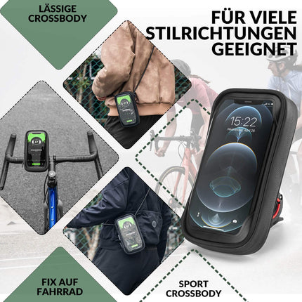 ROCKBROS Fahrradtasche Wasserdicht Handytasche Drehbar für Handy 4.7 - 6 Zoll (Fahrradtaschen) kaufen bei Linkreich – Jetzt entdecken!