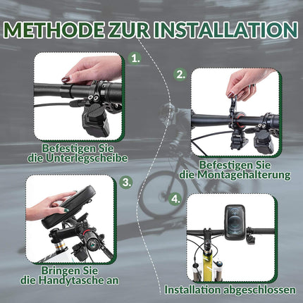 ROCKBROS Fahrradtasche Wasserdicht Handytasche Drehbar für Handy 4.7 - 6 Zoll (Fahrradtaschen) kaufen bei Linkreich – Jetzt entdecken!