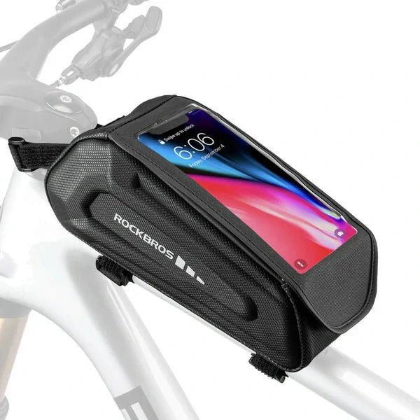 ROCKBROS Fahrradtasche Wasserdicht Handytasche Touchscreen für Smartphone 6,8 Zoll (Fahrradtaschen) kaufen bei Linkreich – Jetzt entdecken!