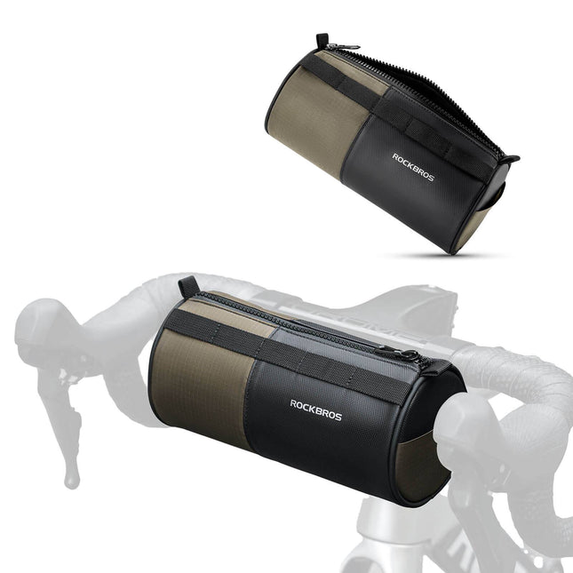 ROCKBROS Fahrradtasche Zylindrische Lenkertasche 1,7L mit Schultergurt (Fahrradtaschen) kaufen bei Linkreich – Jetzt entdecken!