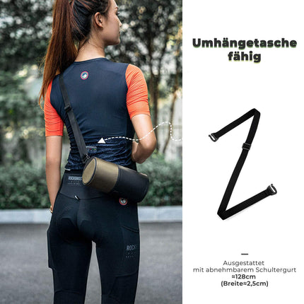 ROCKBROS Fahrradtasche Zylindrische Lenkertasche 1,7L mit Schultergurt (Fahrradtaschen) kaufen bei Linkreich – Jetzt entdecken!