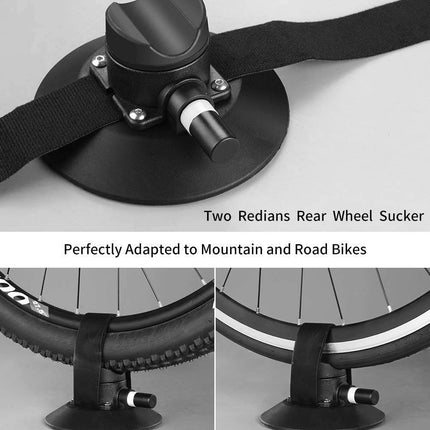 ROCKBROS Fahrradträger Fahrrad Dachträger mit Saugnäpfe Schnellmontage