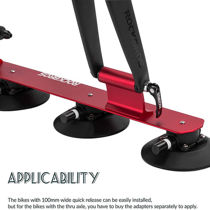 ROCKBROS Fahrradträger Fahrrad Dachträger mit Saugnäpfe Schnellmontage (Fahrrad Dachträger) kaufen bei Linkreich – Jetzt entdecken!