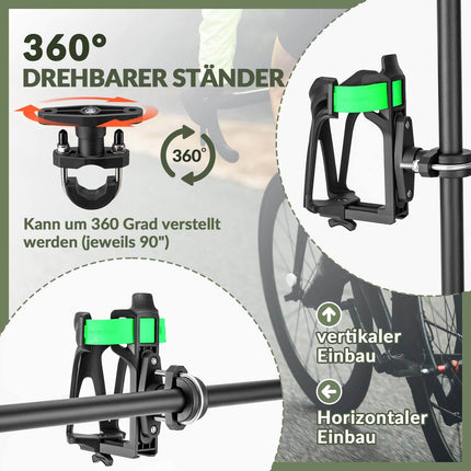 ROCKBROS Flaschenhalter Einstellbar Fahrrad Getränkehalter 360° Drehbar (Fahrrad Flaschenhalter) kaufen bei Linkreich – Jetzt entdecken!