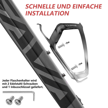 ROCKBROS Flaschenhalter Fahrrad Getränkehalter Leichtgewicht 30g (Fahrrad Flaschenhalter) kaufen bei Linkreich – Jetzt entdecken!