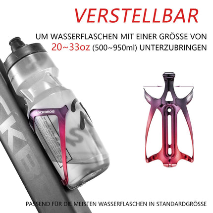 ROCKBROS Flaschenhalter Fahrrad Getränkehalter Leichtgewicht 30g (Fahrrad Flaschenhalter) kaufen bei Linkreich – Jetzt entdecken!
