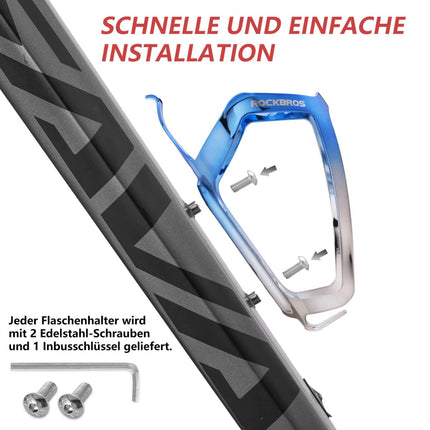 ROCKBROS Flaschenhalter Fahrrad Getränkehalter Leichtgewicht 30g (Fahrrad Flaschenhalter) kaufen bei Linkreich – Jetzt entdecken!